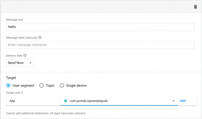 PortSIP VoIP SDK support PUSH notifications