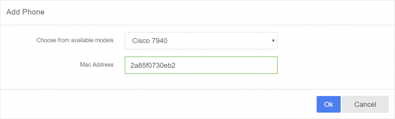 Add Cisco 79xx IP Phone into PortSIP PBX