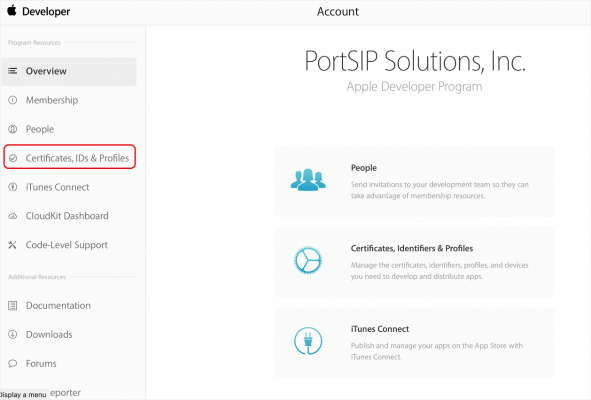iOS PUSH with PortSIP PBX